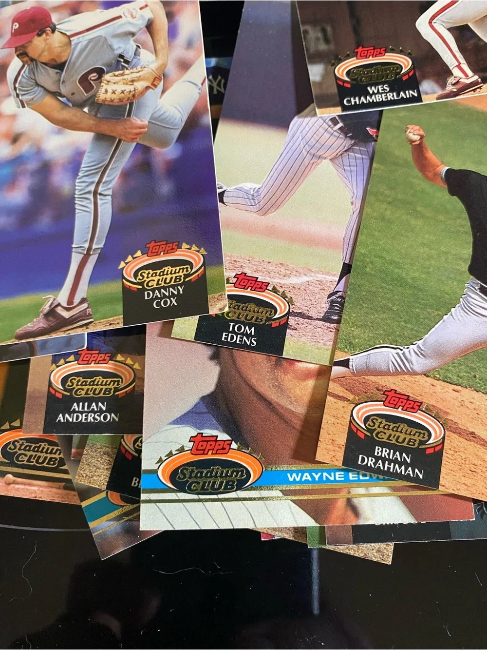 1991 - 1992 Topps 100 Stadium Club Baseball Cards